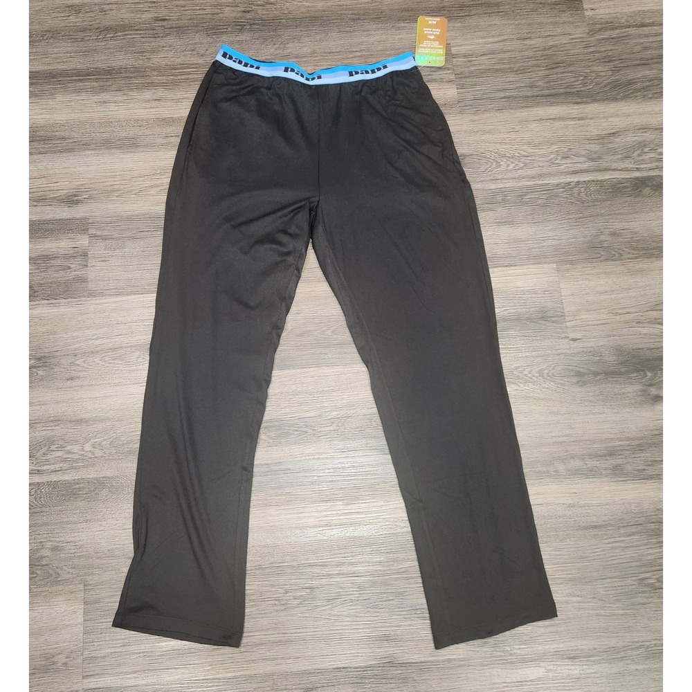 NWT‎ Papi Lounge Pants Sleepwear Soft Touch Tag-Free Black Medium